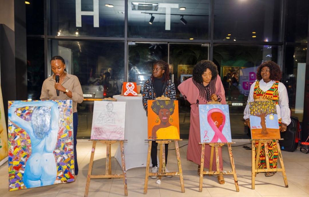 Dorothy Amuah at Brushes of Strength